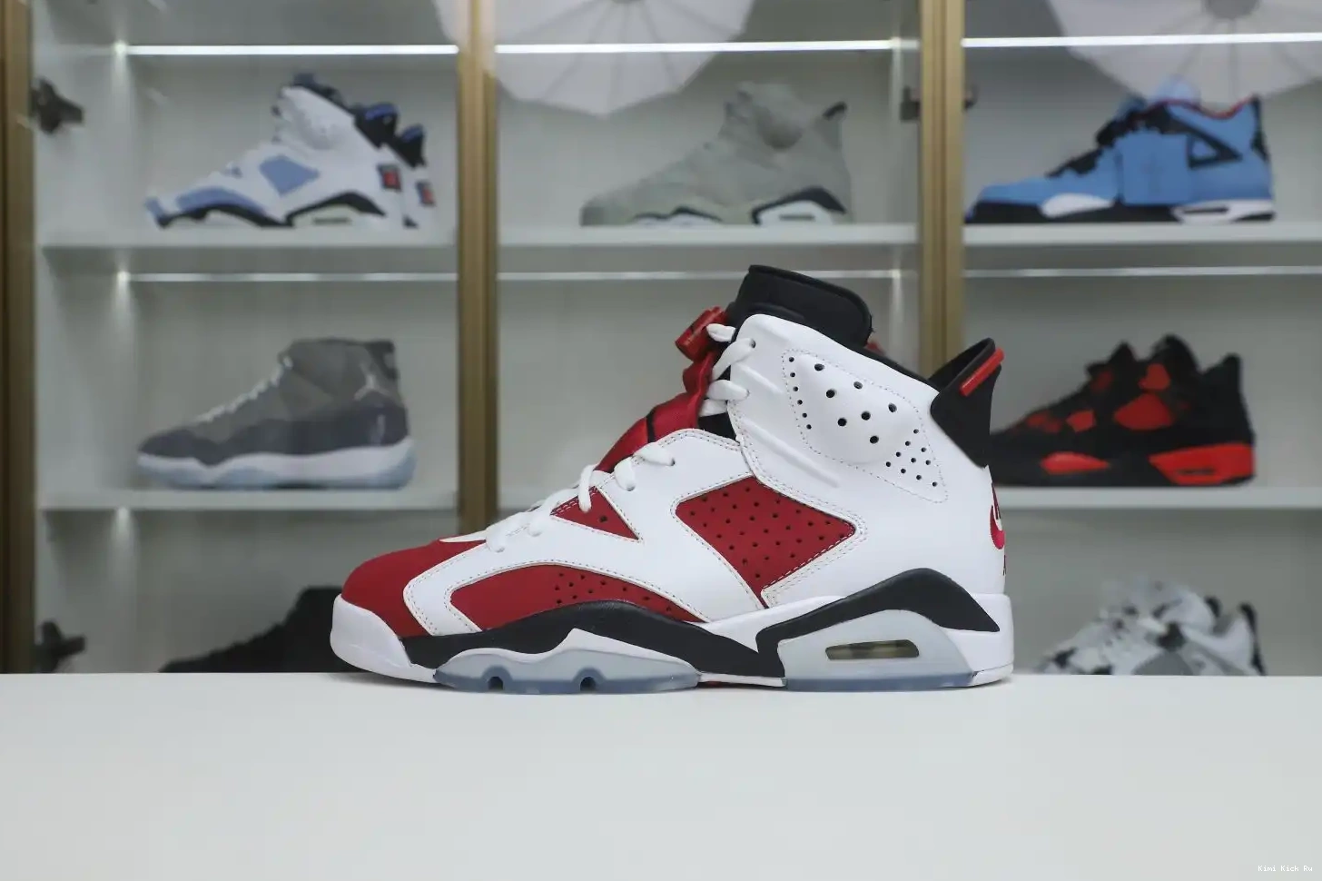 Kimikick 'CARMINE' AIR JORDAN 2021 RETRO OG 6 0614
